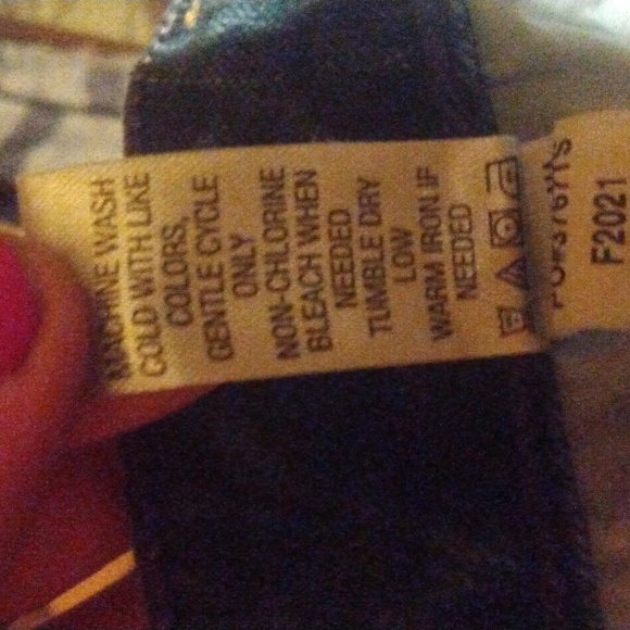 Blue Mountain Brand Women's Jeans Size 12 boot cut dark blue high waist - Picture 3 of 7